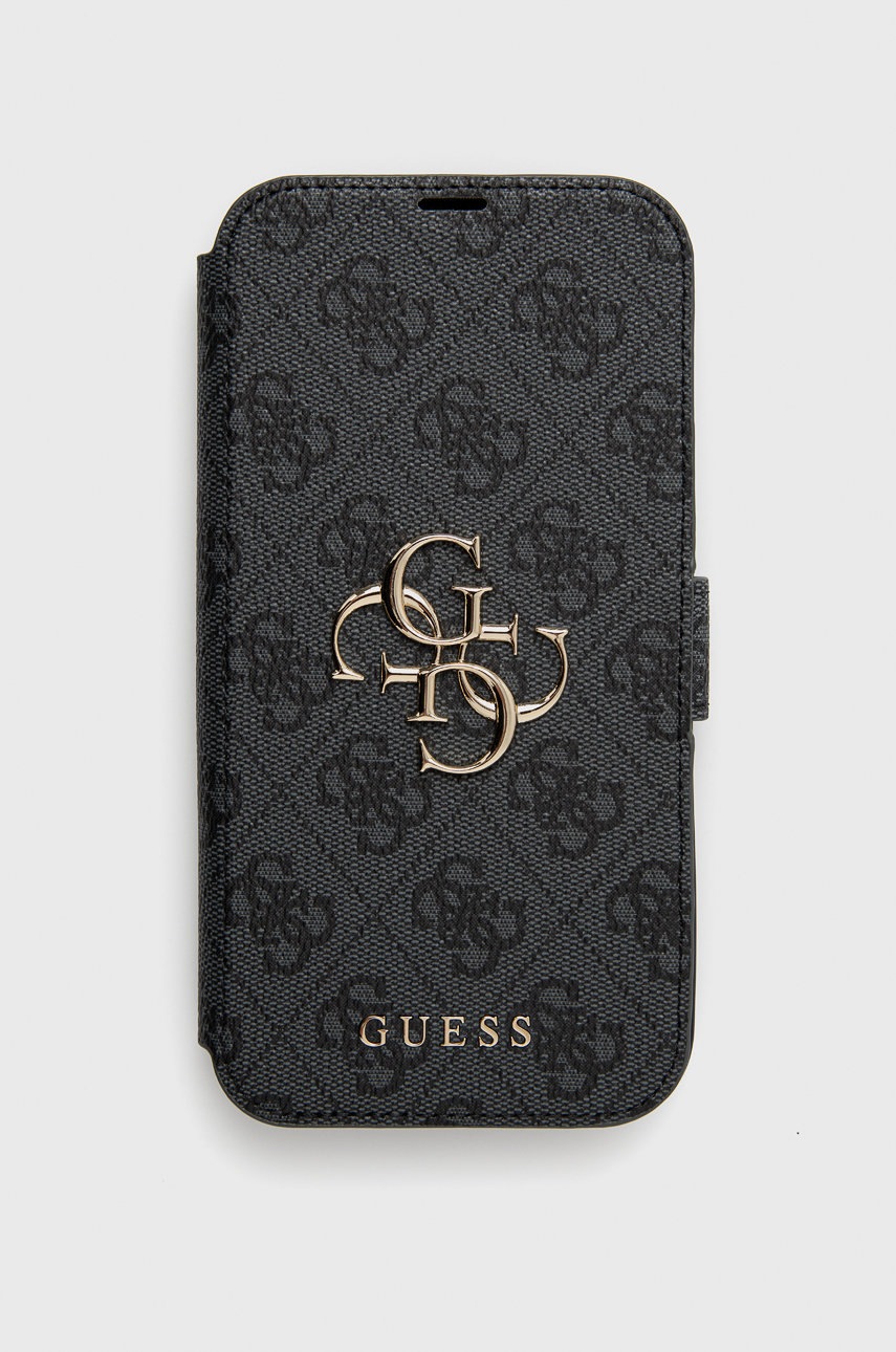 

Кейс за телефон Guess iPhone 13 Pro Max в сиво, Сив