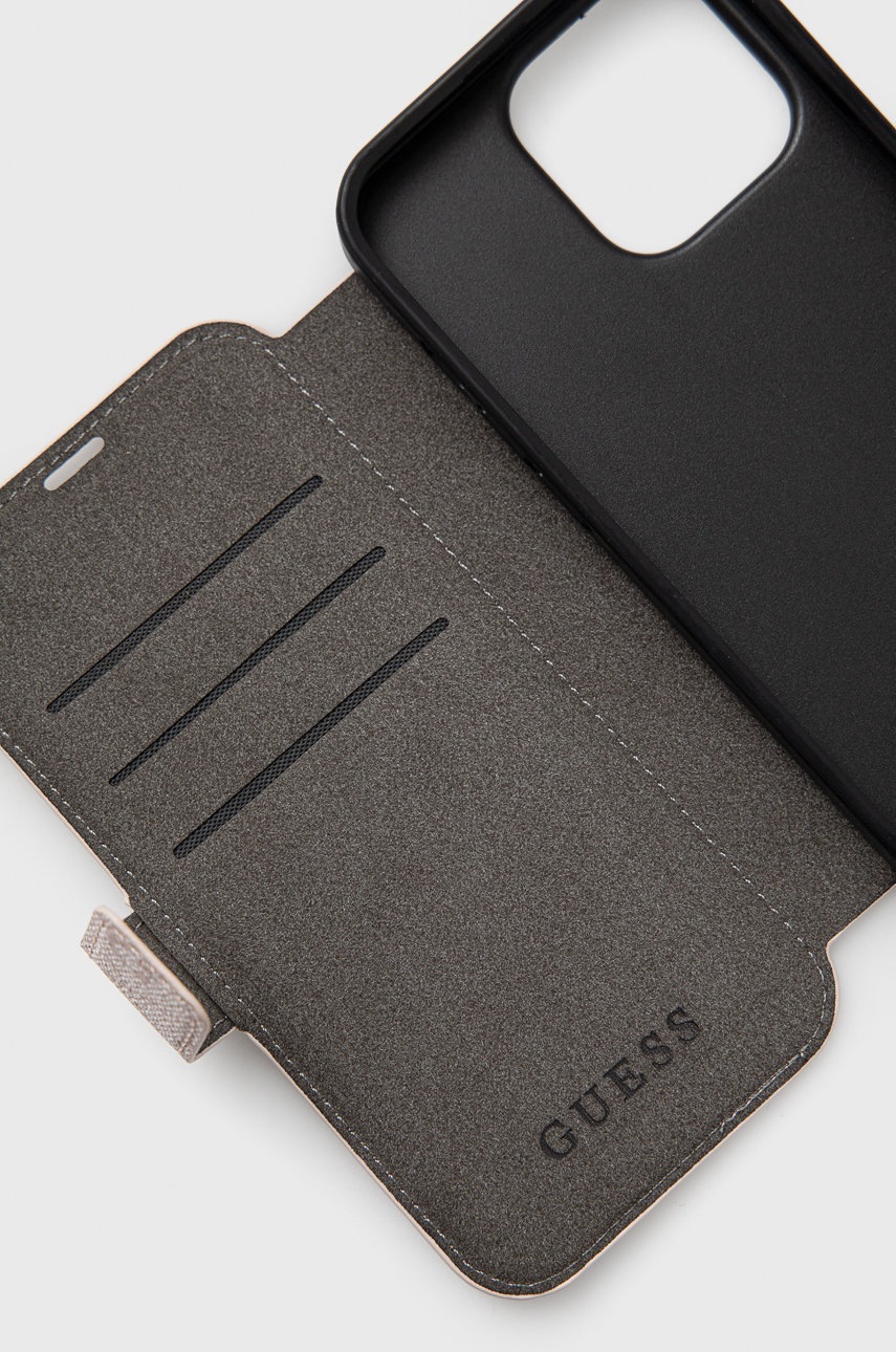 

Чехол на телефон Guess цвет розовый iPhone 13 Pro