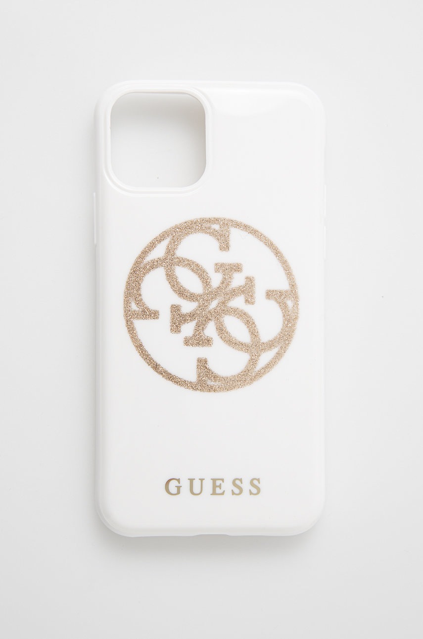 

Кейс за телефон Guess iPhone 11 Pro в бяло, Бял