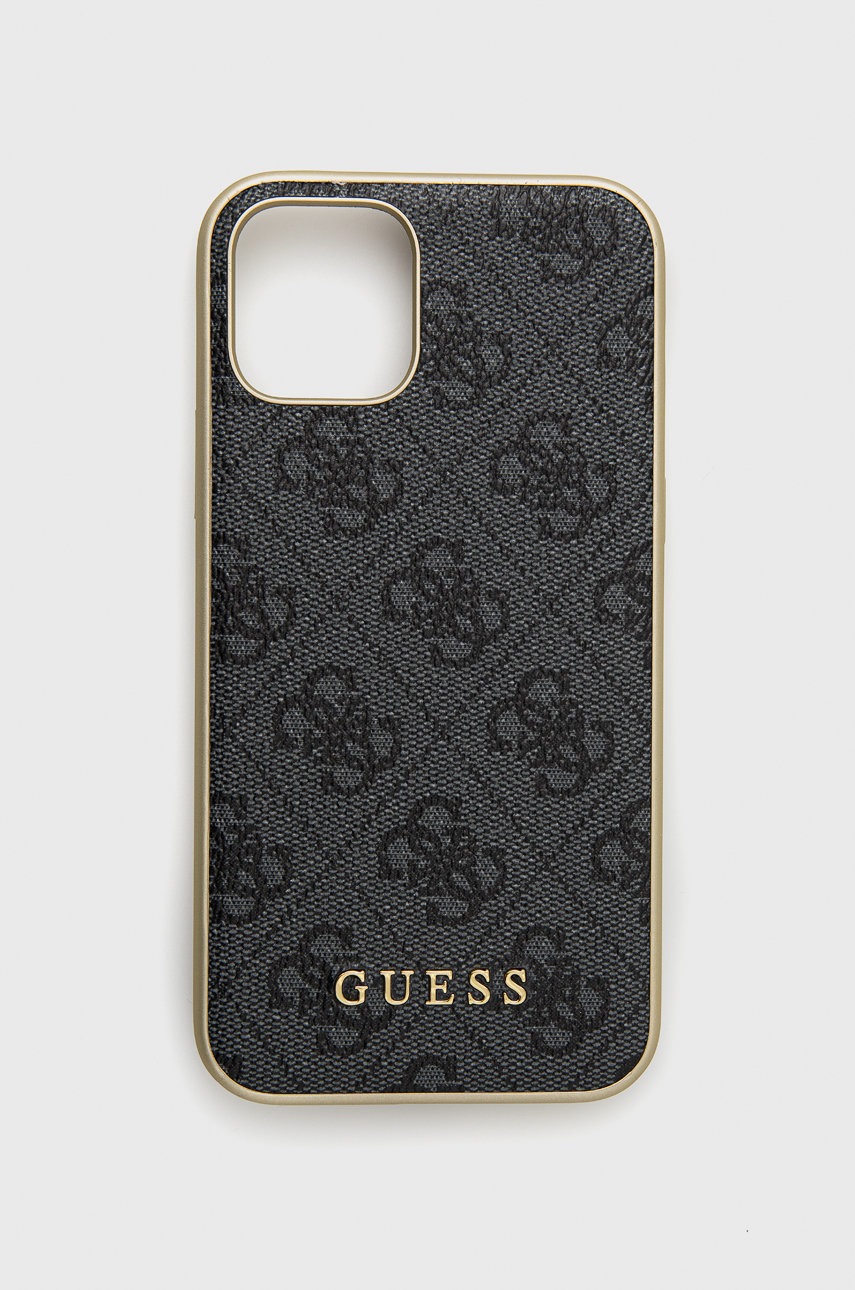 

Кейс за телефон Guess iPhone 11 Pro в сиво, Сив