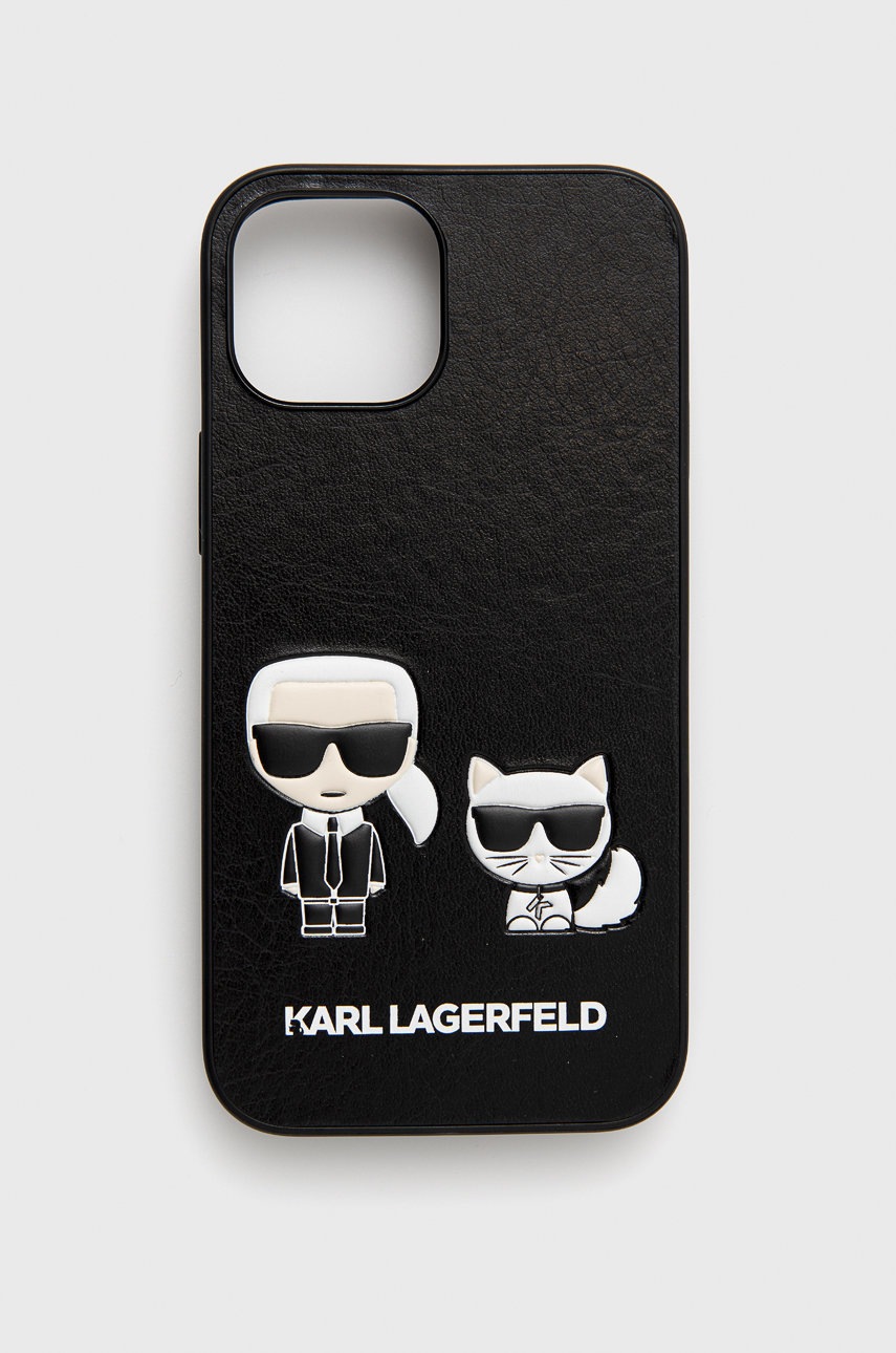 

Кейс за телефон Karl Lagerfeld iPhone 13 Mini в черно, Черен