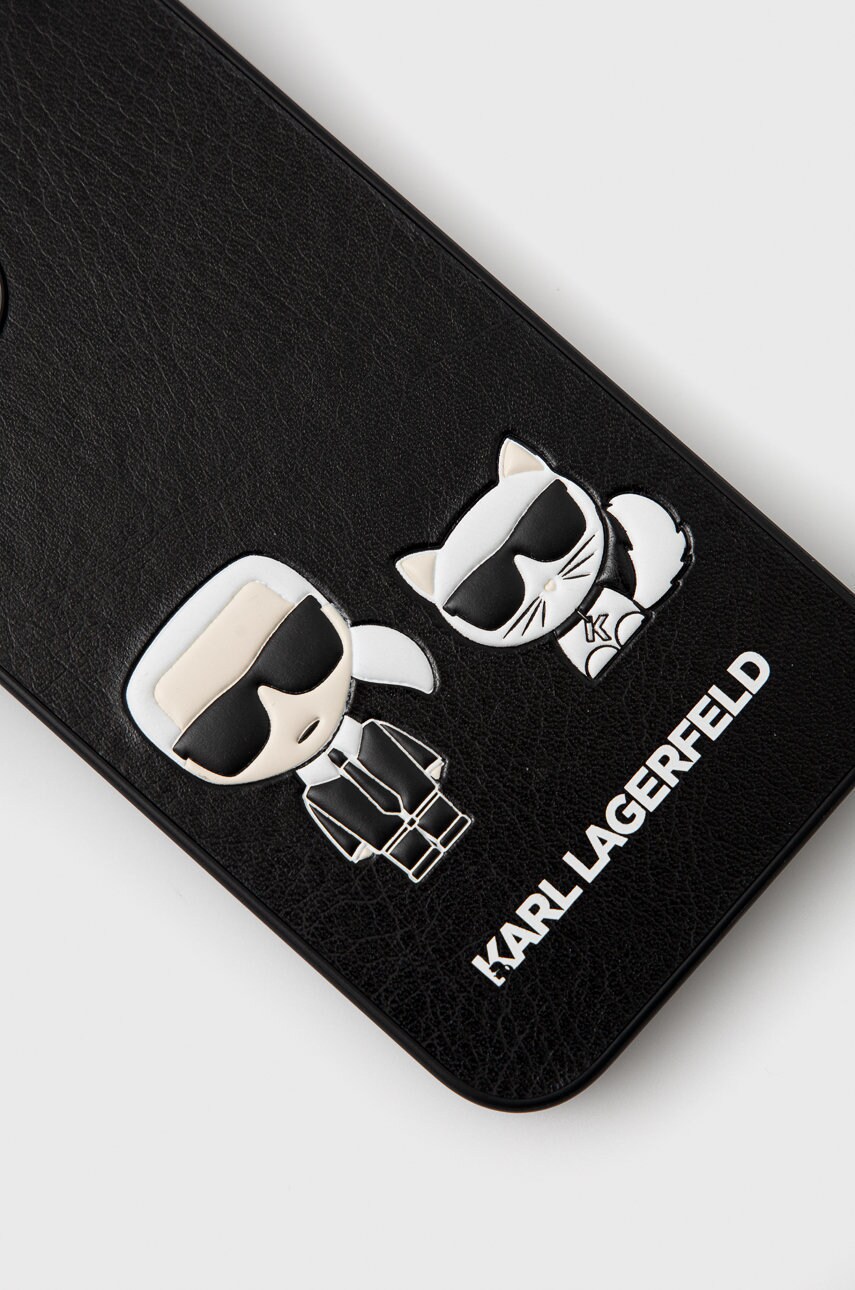 

Чехол на телефон Karl Lagerfeld цвет чёрный iPhone 13 Mini