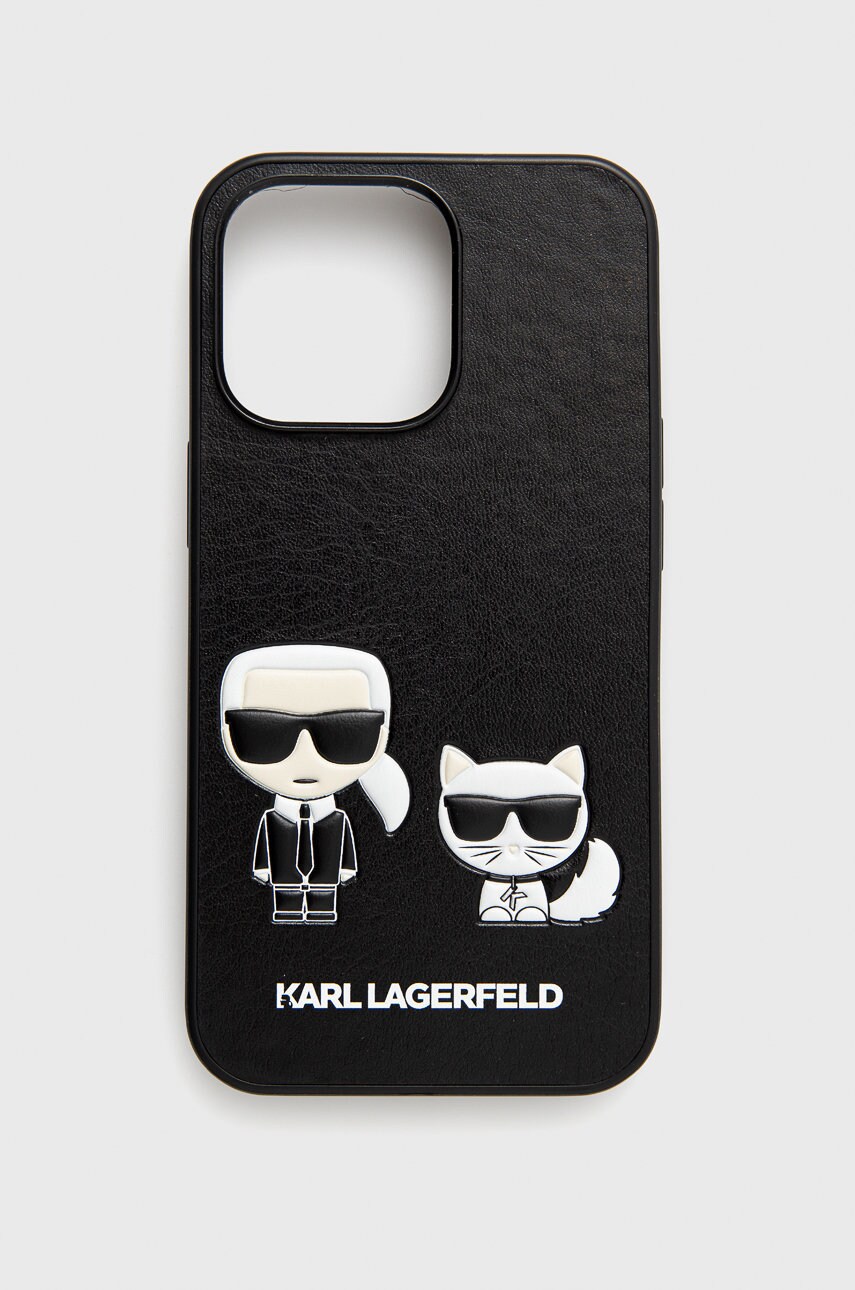 

Чохол на телефон Karl Lagerfeld Для iPhone 13 PRO колір чорний iPhone 13 Pro