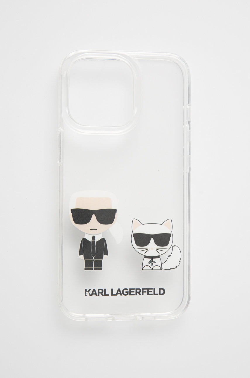 

Чохол на телефон Karl Lagerfeld колір прозорий iPhone 13 Pro
