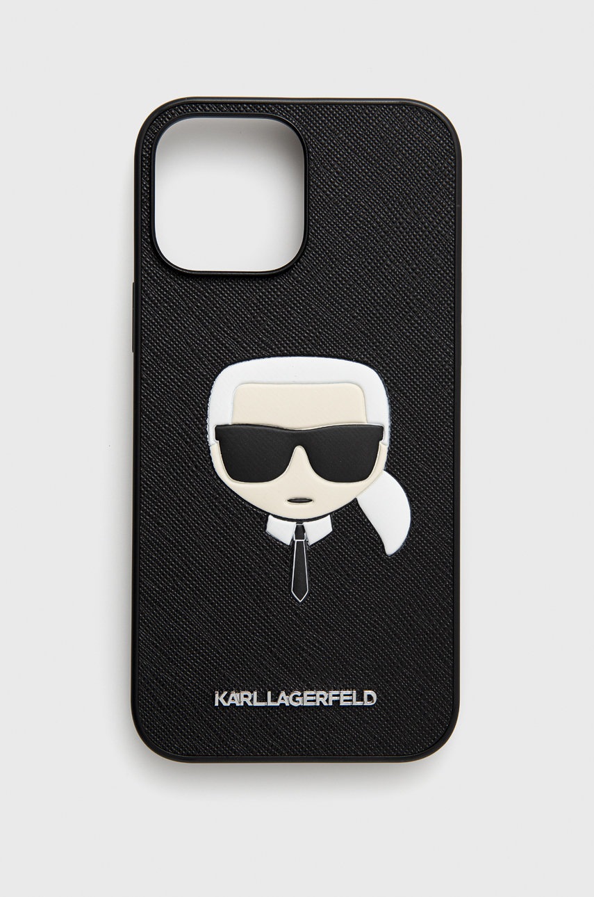 

Кейс за телефон Karl Lagerfeld iPhone 13 Pro Max в черно, Черен