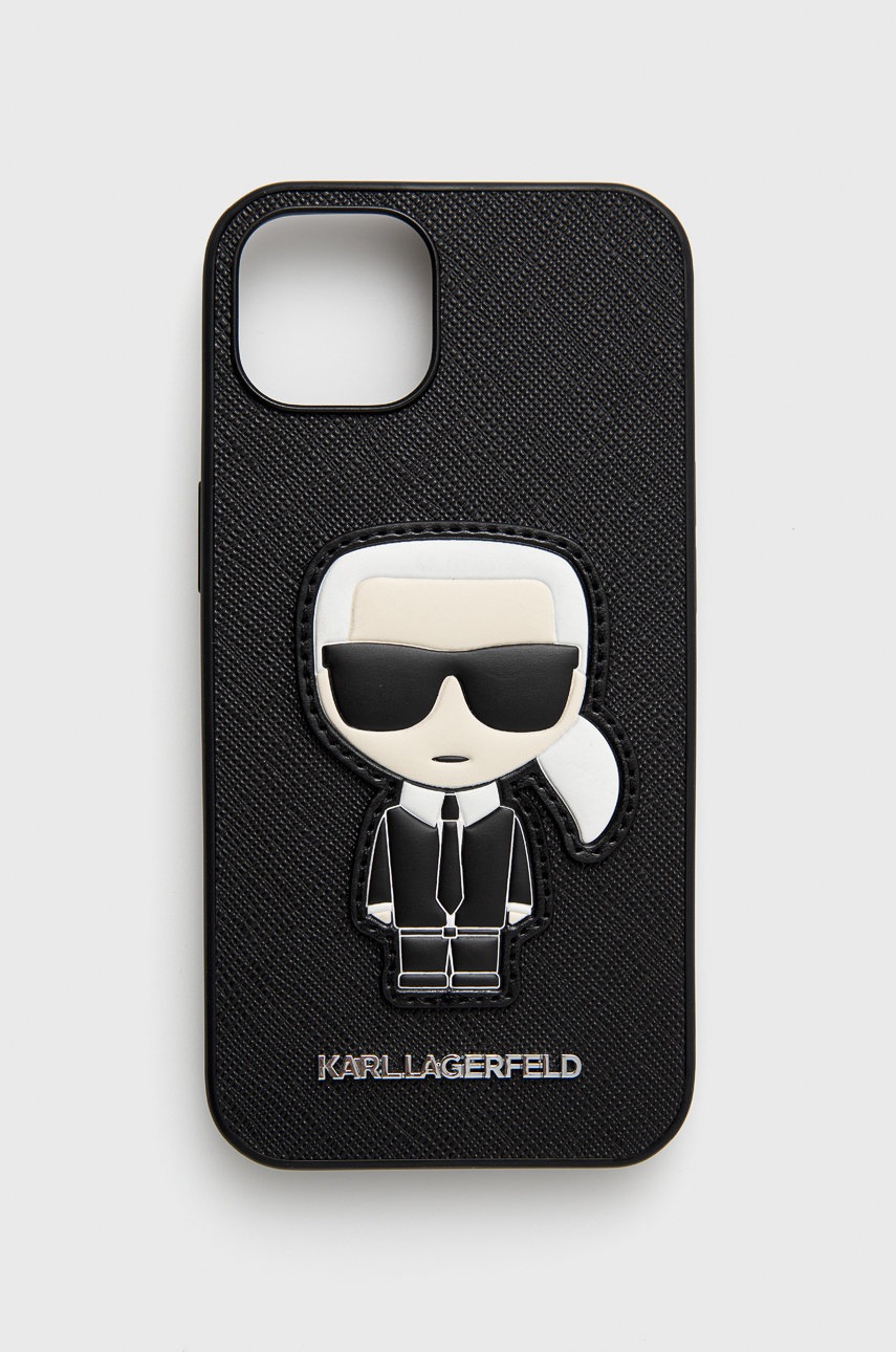

Кейс за телефон Karl Lagerfeld iPhone 13 в черно, Черен
