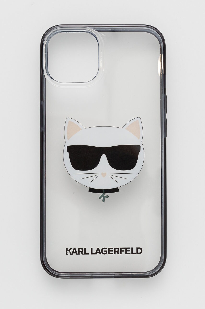 

Кейс за телефон Karl Lagerfeld iPhone 13 в прозрачен цвят