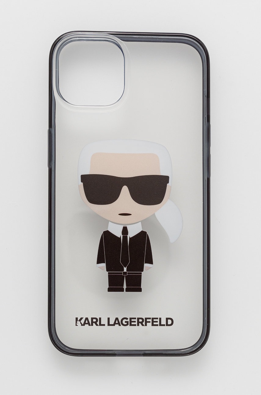 

Кейс за телефон Karl Lagerfeld iPhone 13 в прозрачен цвят