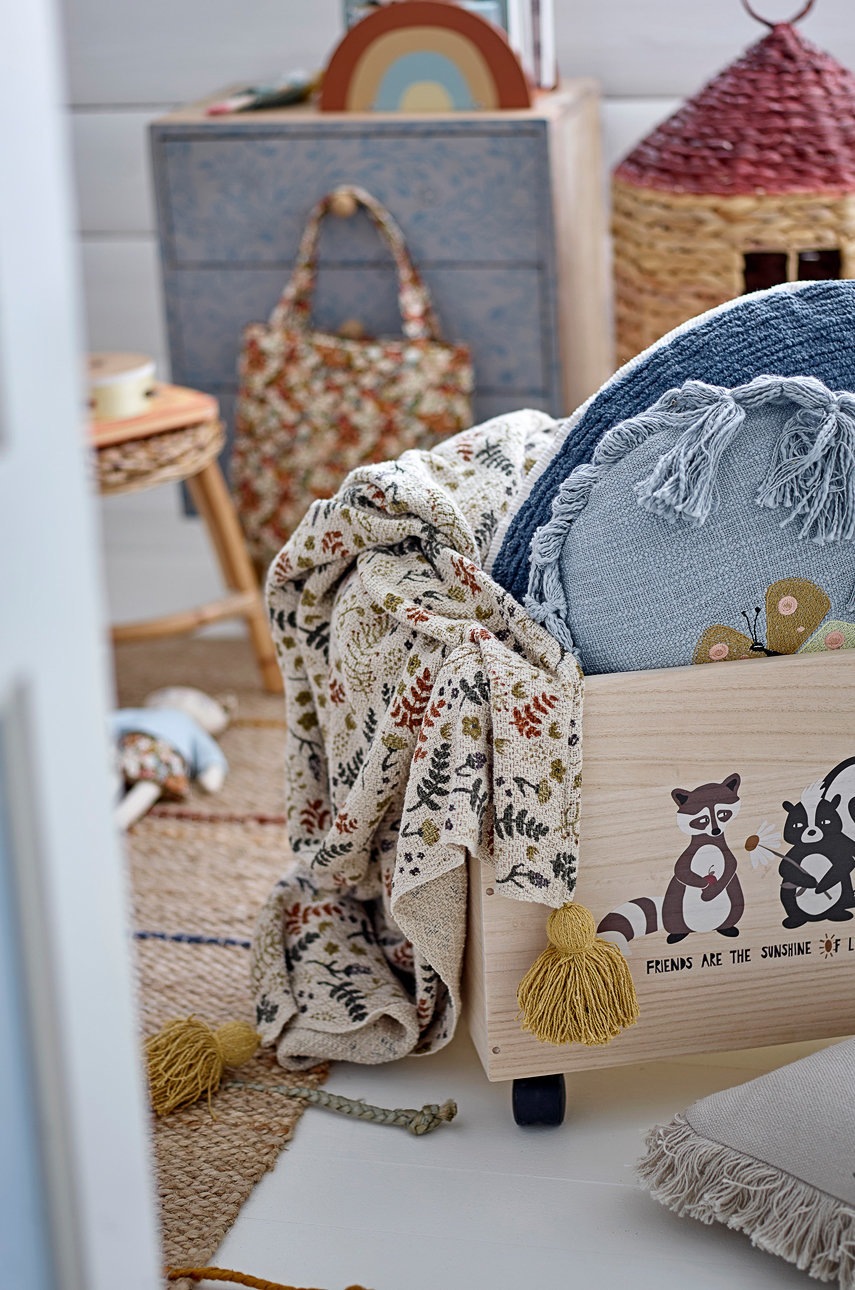 Καρό ύφασμα Bloomingville 130 x 160 cm φωτογραφία