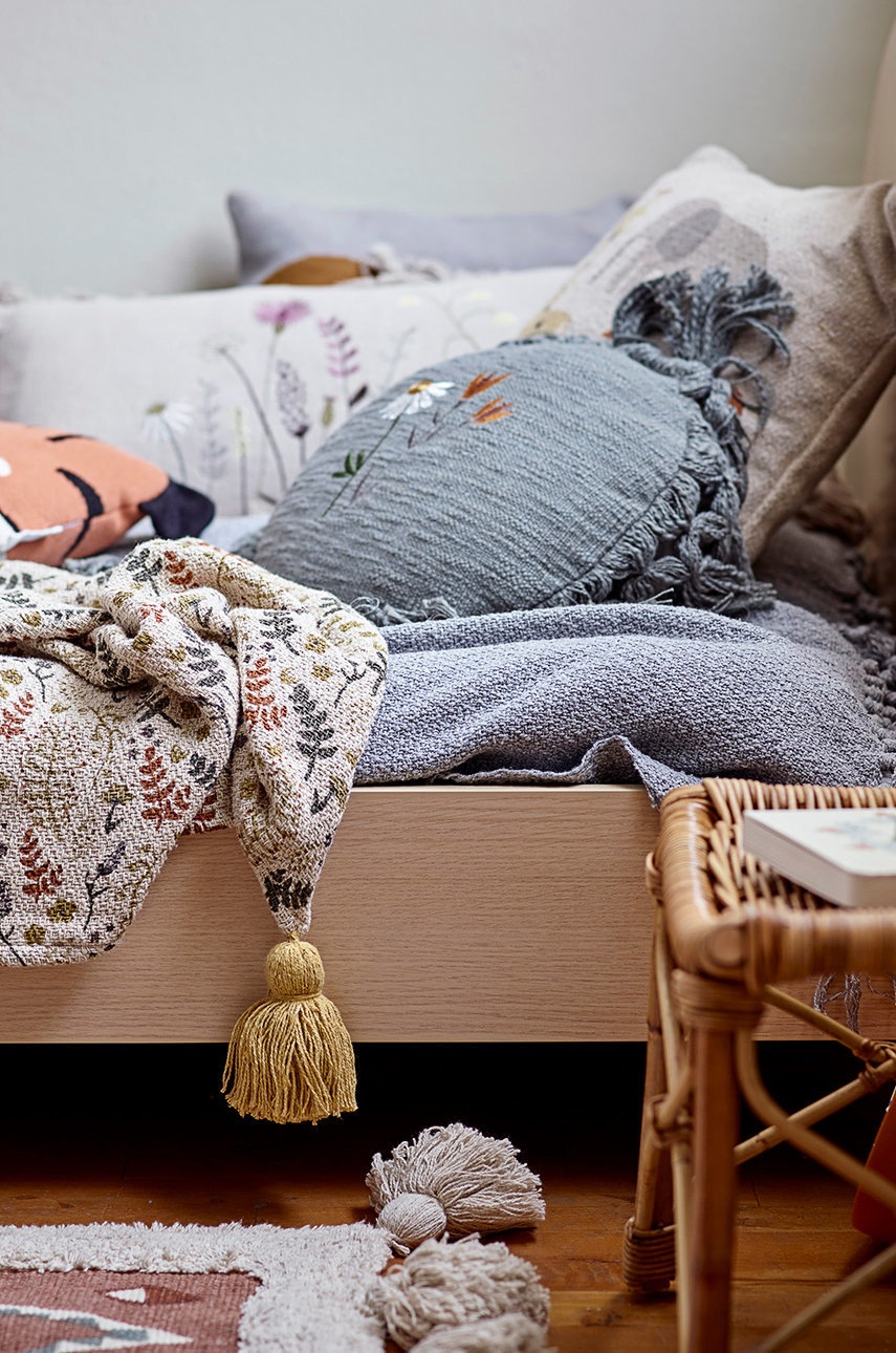 Καρό ύφασμα Bloomingville 130 x 160 cm φωτογραφία