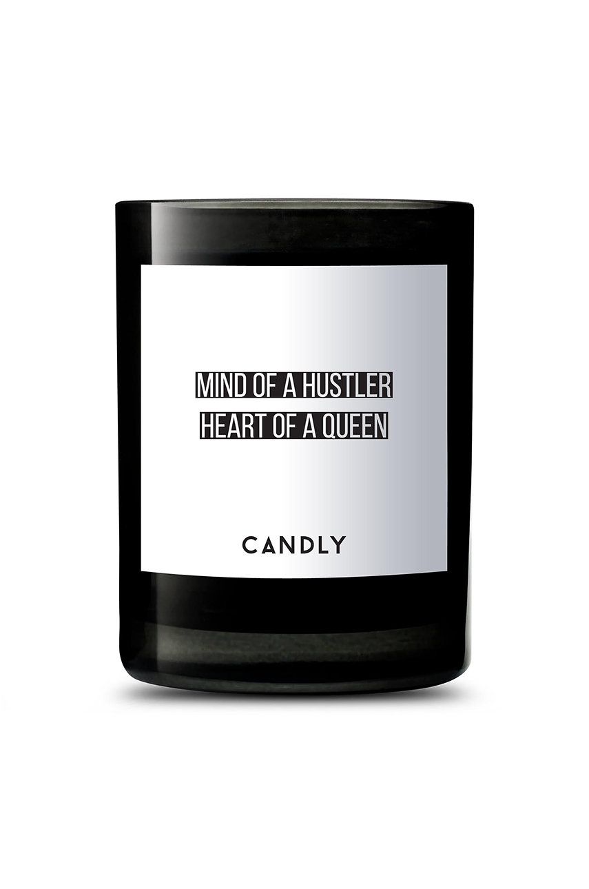 Candly - Vonná svíčka Mind of a Hustler / Heart of a Queen 250 g - černá