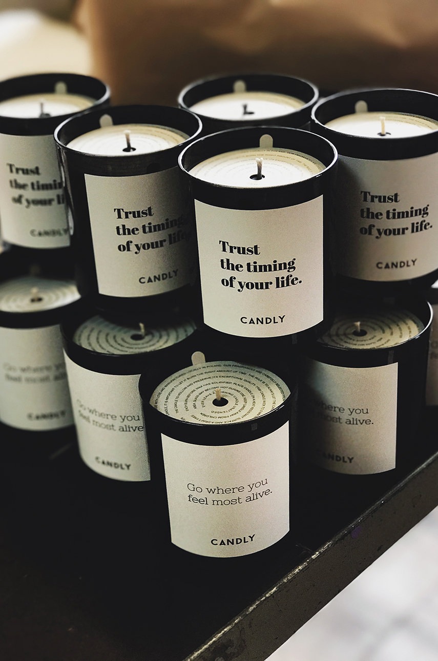 Candly - Αρωματικό κερί Mind of a Hustler / Heart of a Queen φωτογραφία