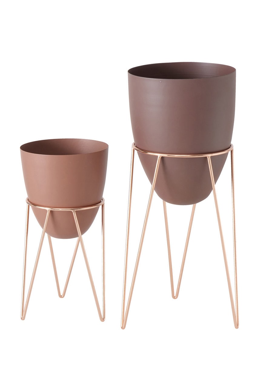 Boltze un set de ghivece de flori cu suport (2-pack)