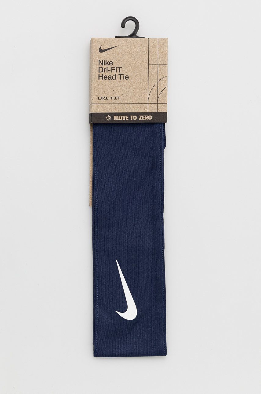 Nike bentita pentru cap culoarea albastru marin accesorii