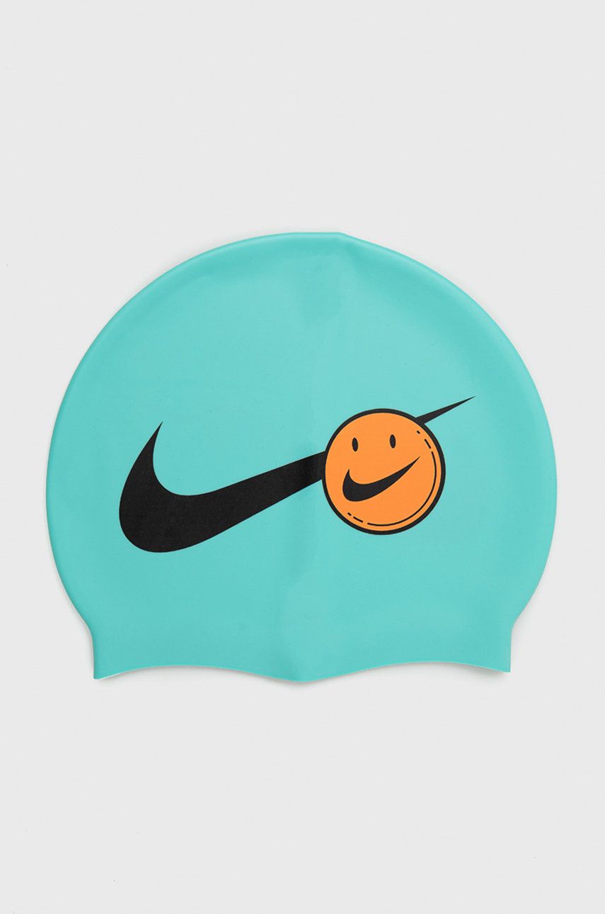 Nike czepek pływacki Have a Day kolor turkusowy