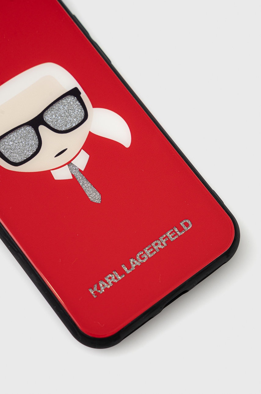 

Чохол на телефон Karl Lagerfeld колір червоний