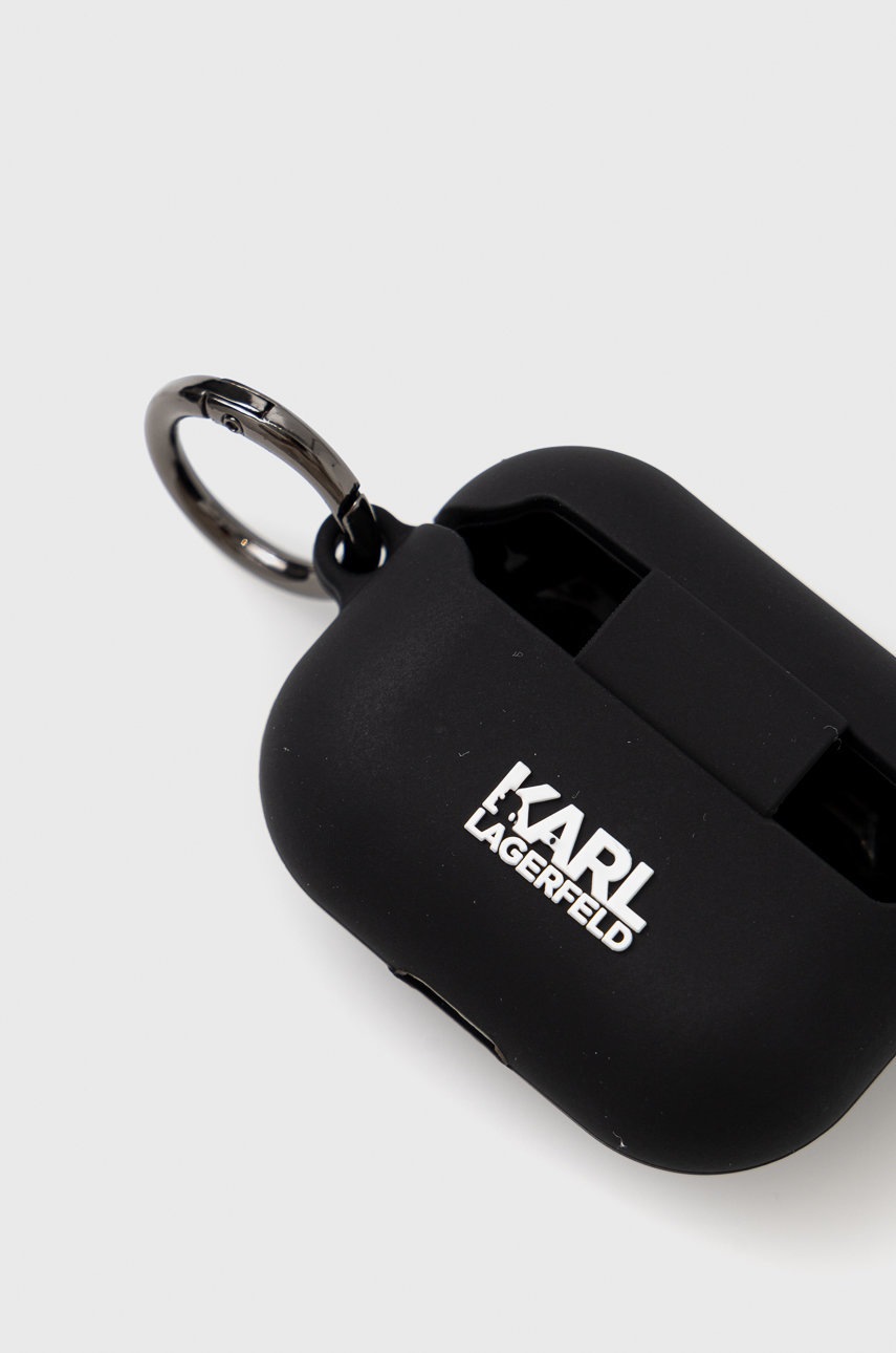 

Чохол для airpods pro Karl Lagerfeld колір чорний