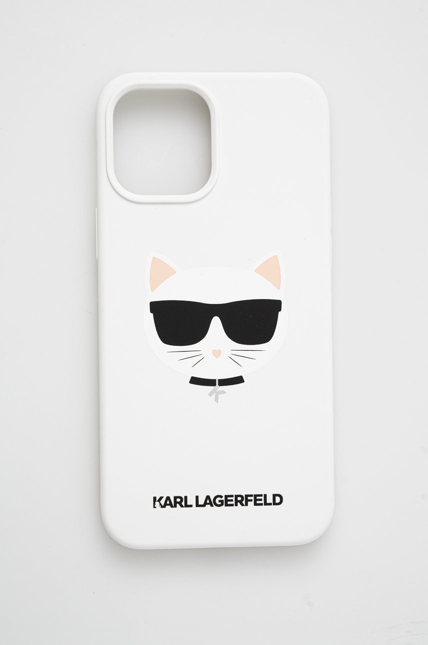 

Кейс за телефон Karl Lagerfeld за iPhone 12 Pro Max в бяло, Бял