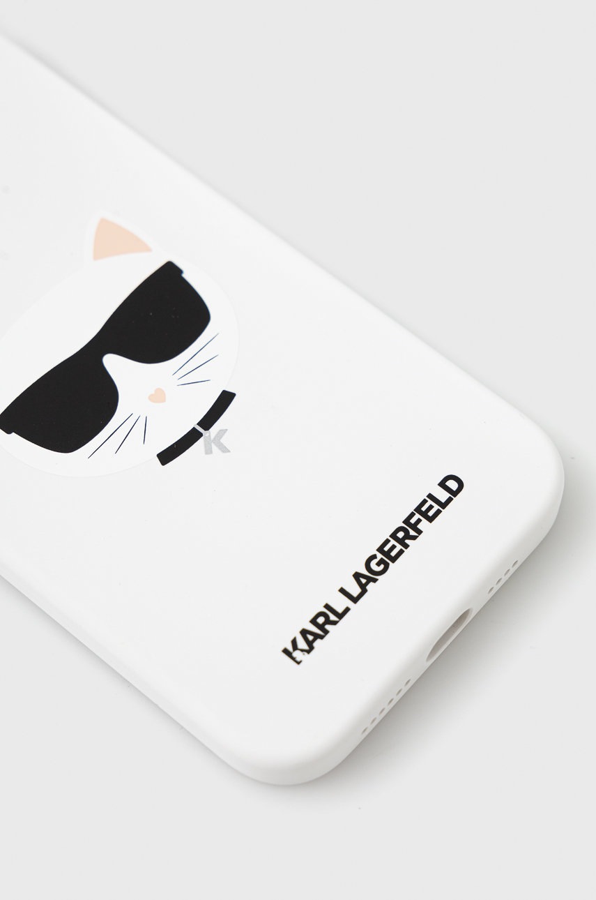 

Чохол на телефон Karl Lagerfeld колір білий IPHONE 12 PRO MAX