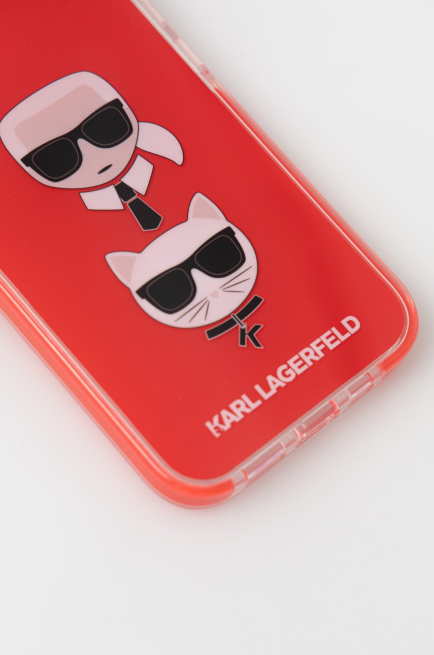 

Чехол на телефон Karl Lagerfeld цвет красный