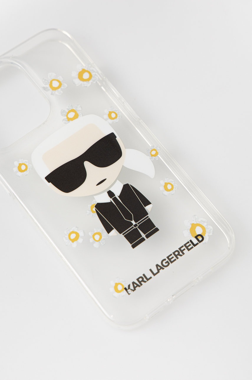 

Чохол на телефон Karl Lagerfeld колір прозорий