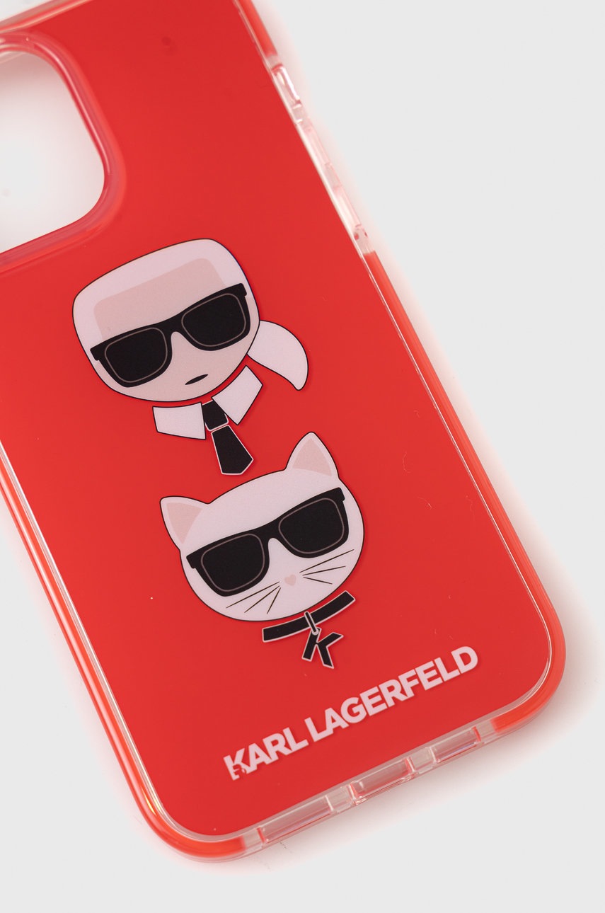 

Чохол на телефон Karl Lagerfeld колір червоний