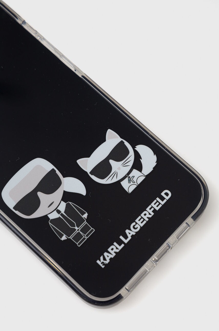 

Чехол на телефон Karl Lagerfeld цвет чёрный