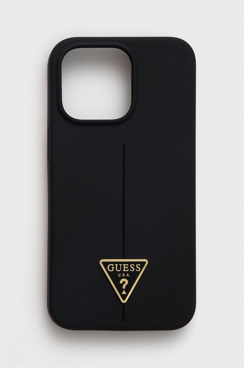 

Кейс за телефон Guess Iphone 13 Pro/ 13 6,1 в черно, Черен