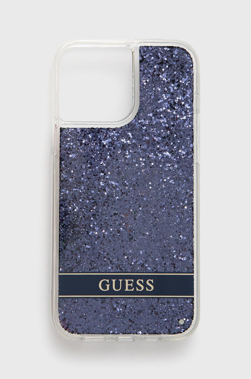 

Кейс за телефон Guess Iphone 13 Pro Max 6,7 в тъмносиньо, Тъмносин