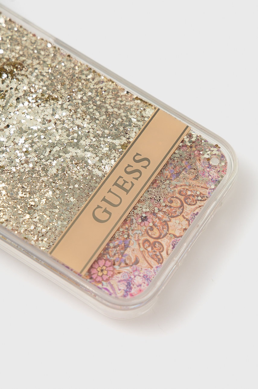 

Чехол на телефон Guess Iphone 13 Pro / 13 6,1 цвет золотой