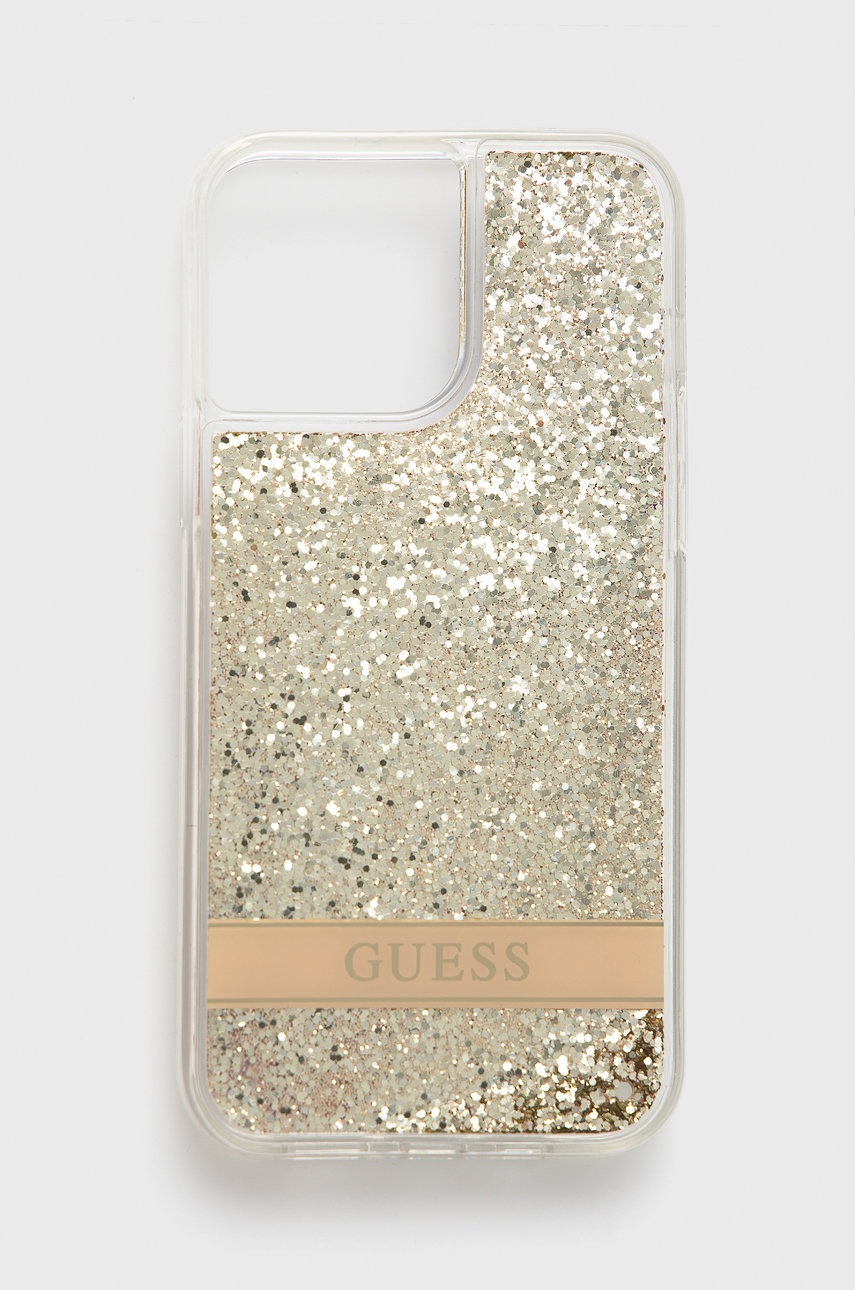 

Кейс за телефон Guess Iphone 13 Pro Max 6,7 в златисто, Злато