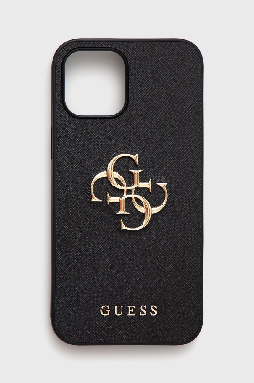 

Кейс за телефон Guess Iphone 12 Pro Max 6,7 в черно, Черен
