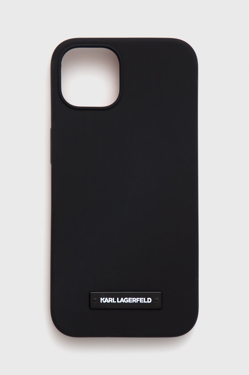 

Кейс за телефон Karl Lagerfeld Iphone 13 6,1 в черно, Черен