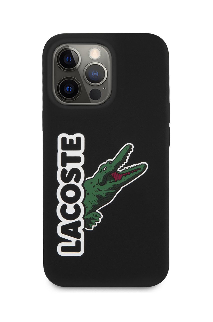 Lacoste etui na telefon iPhone 13 Pro Max 6,7 LCHC13XSHK kolor czarny