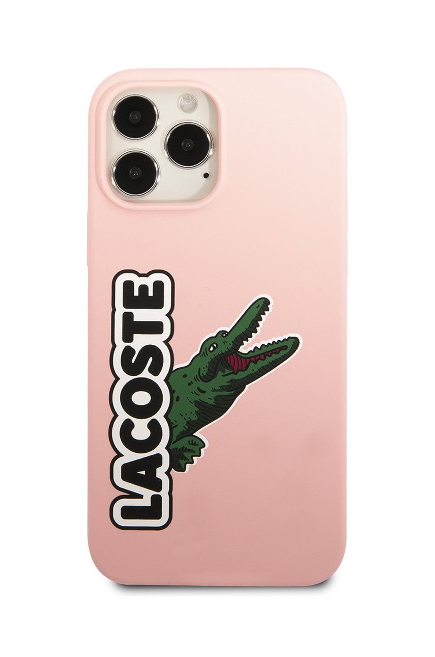 Lacoste etui na telefon iPhone 13 Pro Max 6,7 LCHC13XSHI kolor różowy