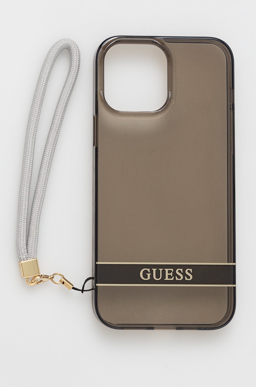 

Кейс за телефон Guess Iphone 13 Pro Max 6,7'' в черно, Черен
