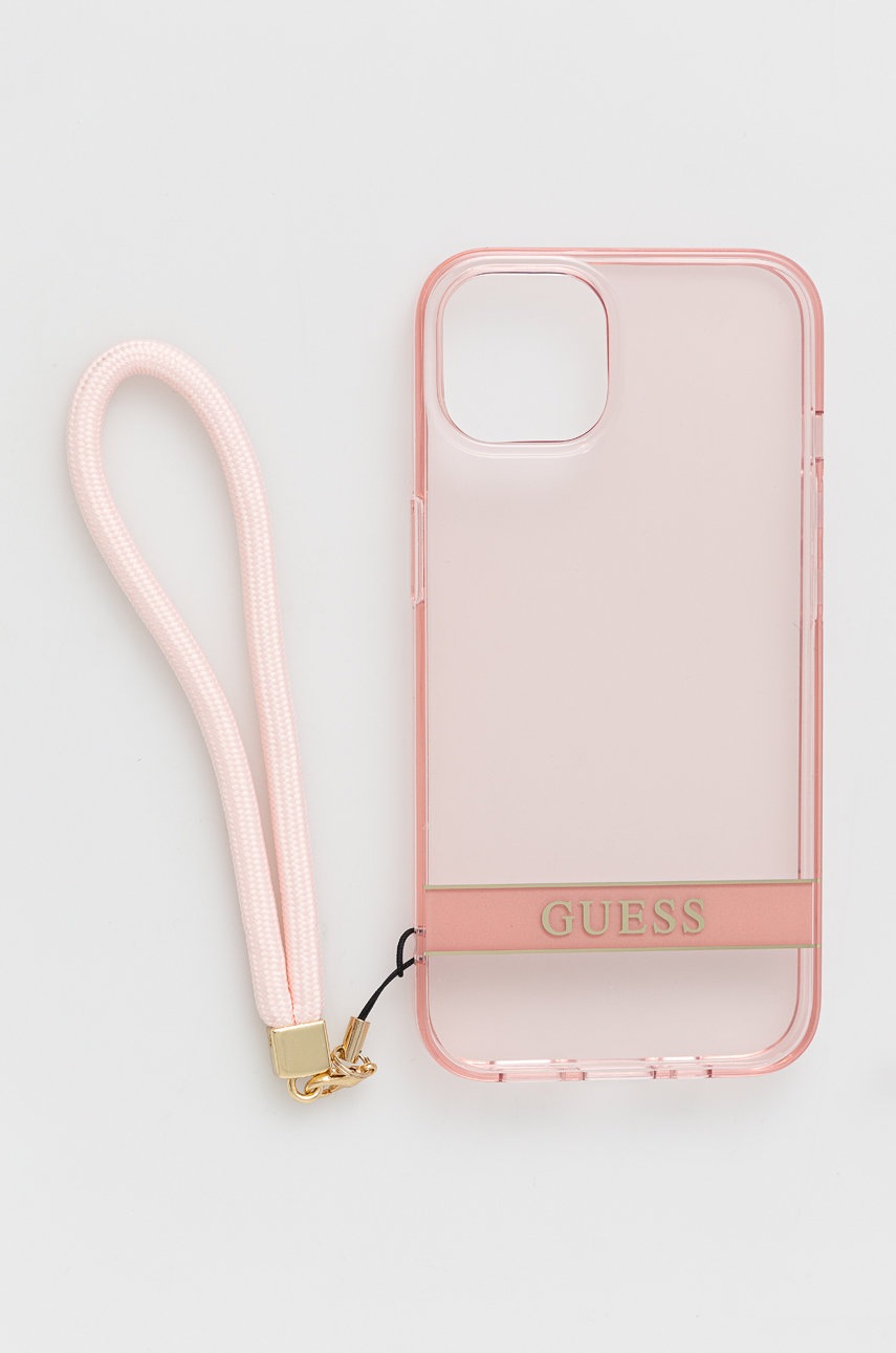 

Кейс за телефон Guess Iphone 13 6,1'' в розово, Розов