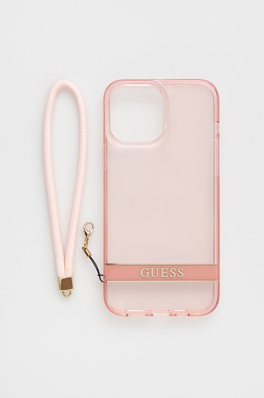 

Чехол на телефон Guess Iphone 13 Pro Max 6,7'' цвет розовый