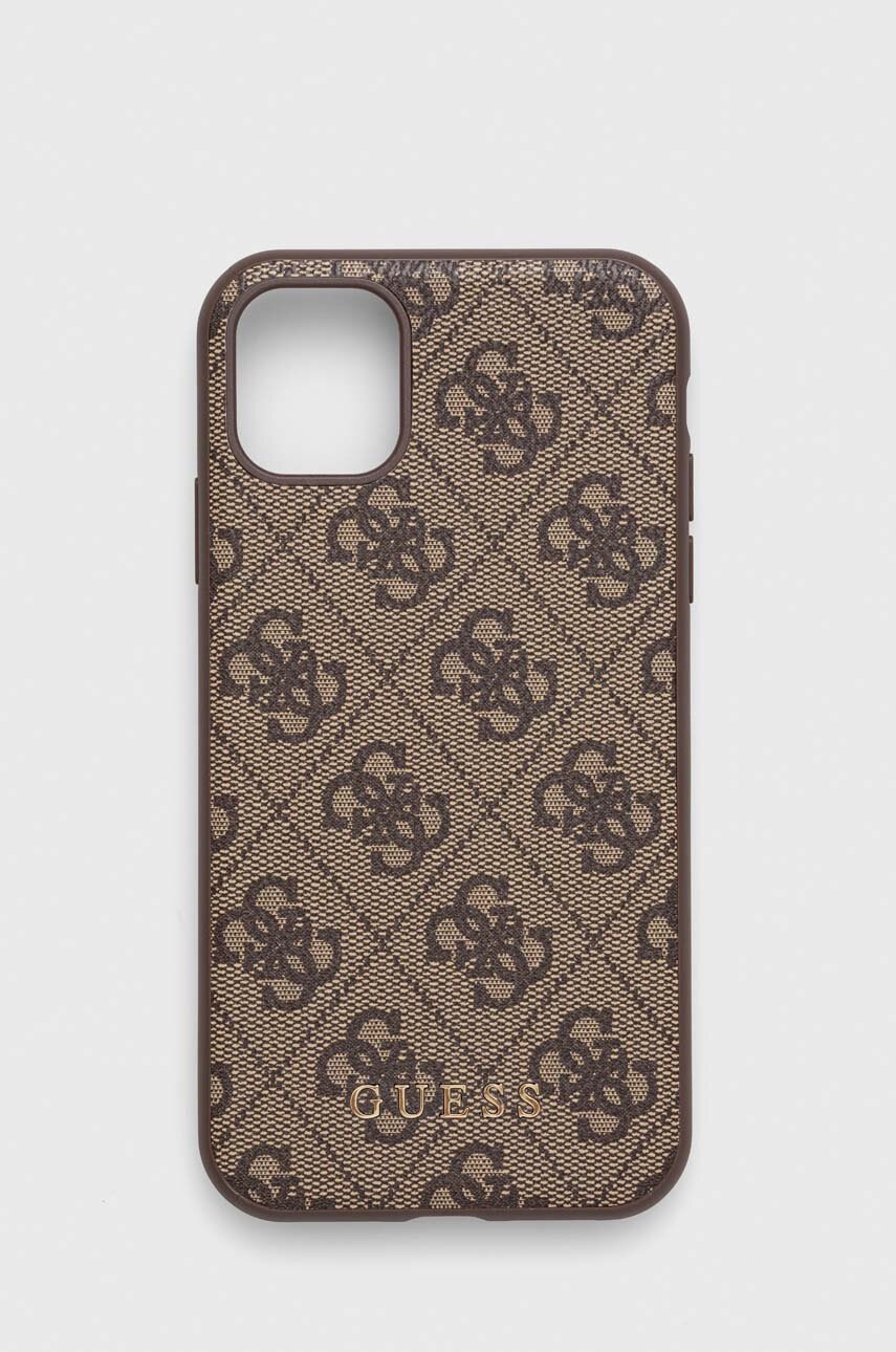 

Чехол на телефон Guess Iphone 11 6,1'' цвет коричневый