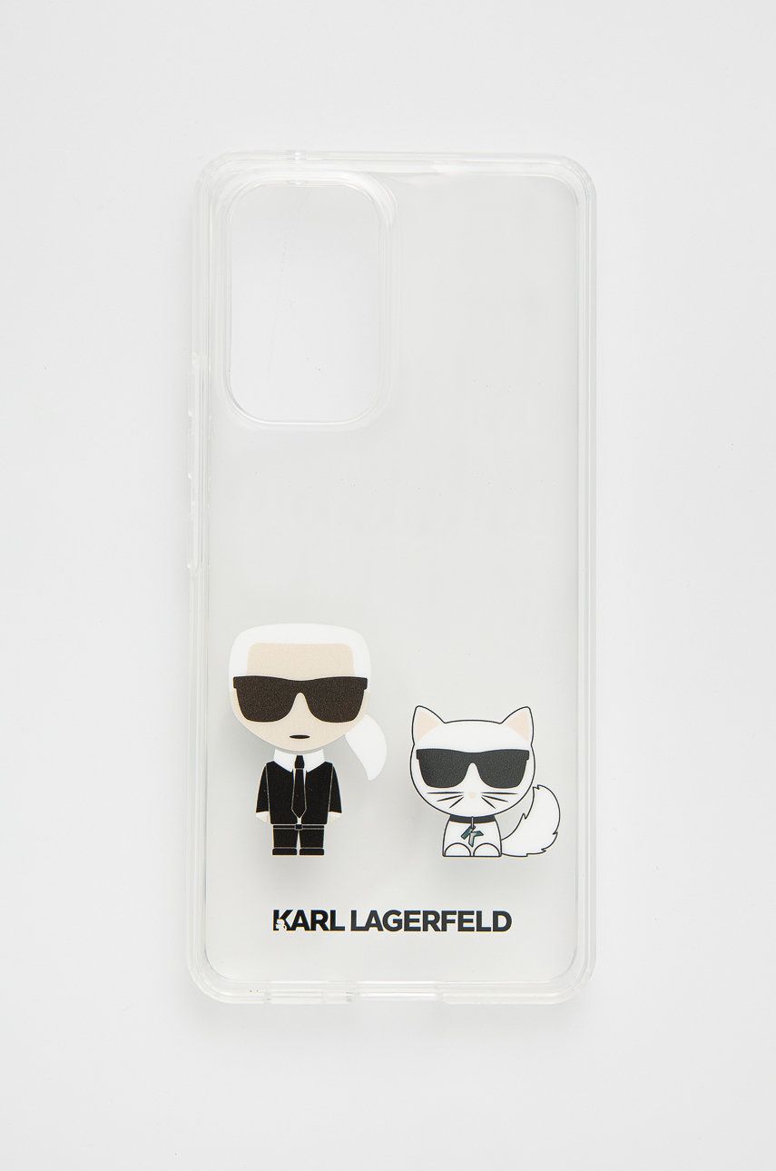 Karl Lagerfeld etui na telefon A53 5G A536 kolor transparentny