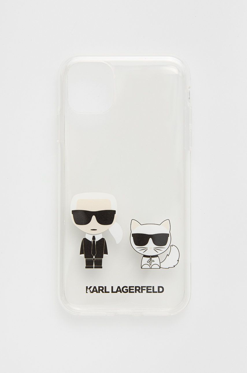 Karl Lagerfeld etui na telefon iPhone 11 6,1''/Xr kolor transparentny