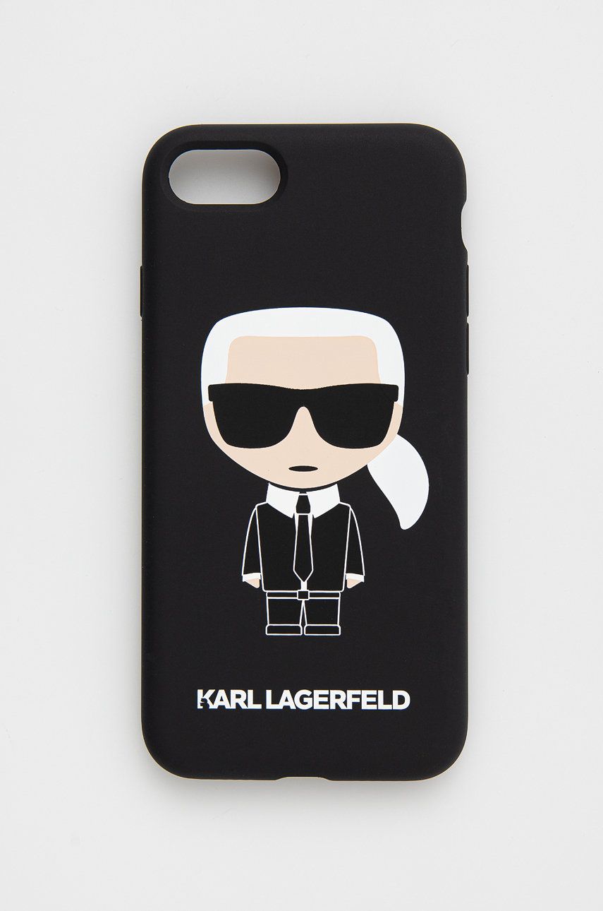 Karl Lagerfeld etui na telefon iPhone 7/8 SE 2020/ SE 2022 kolor czarny