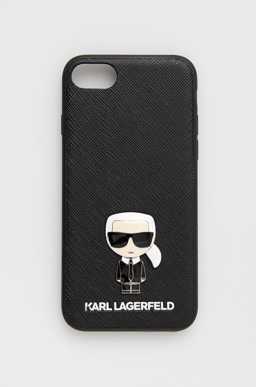 Karl Lagerfeld etui na telefon iPhone 7/8 SE 2020 / SE / SE 2022 kolor czarny