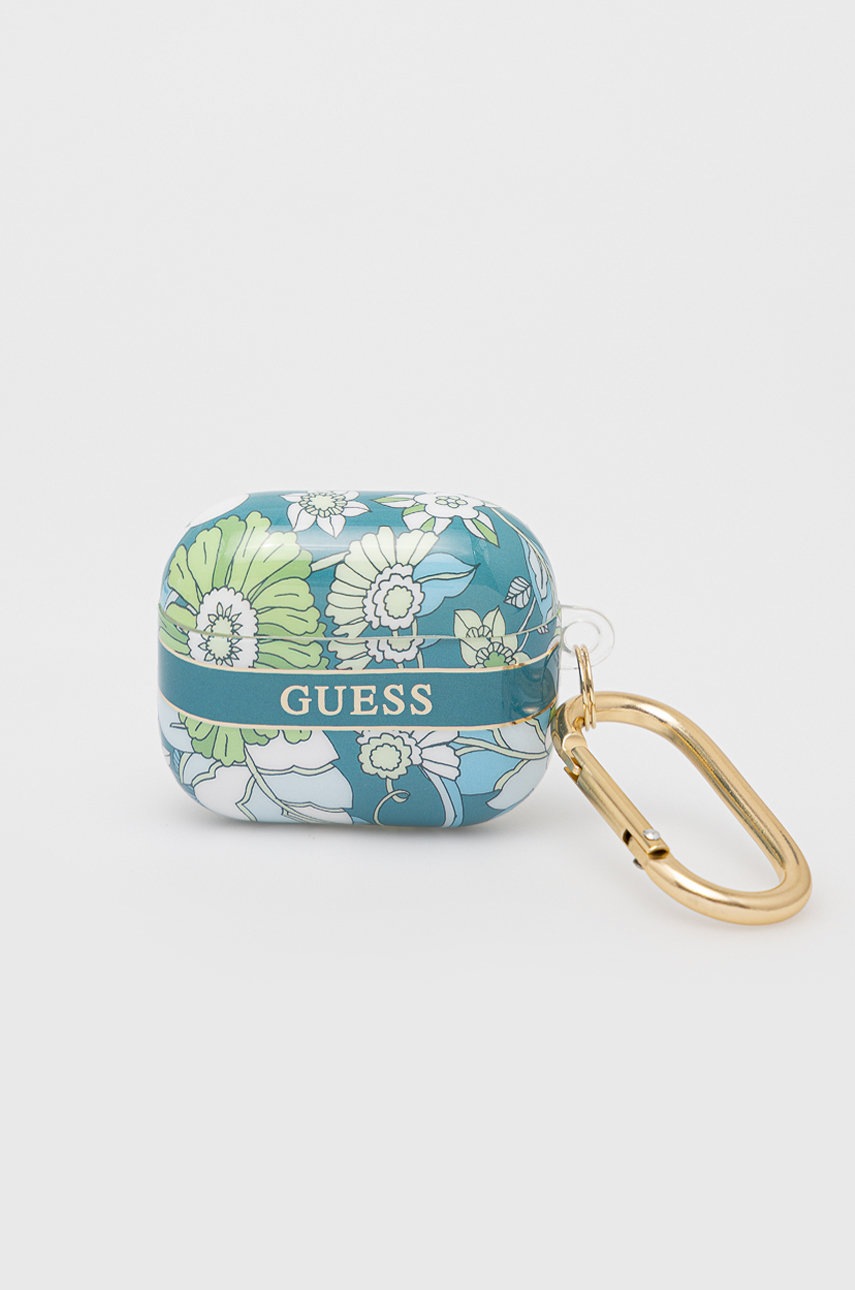 

Калъф за airpods Guess Airpods 3 Cover в зелено, Зелен