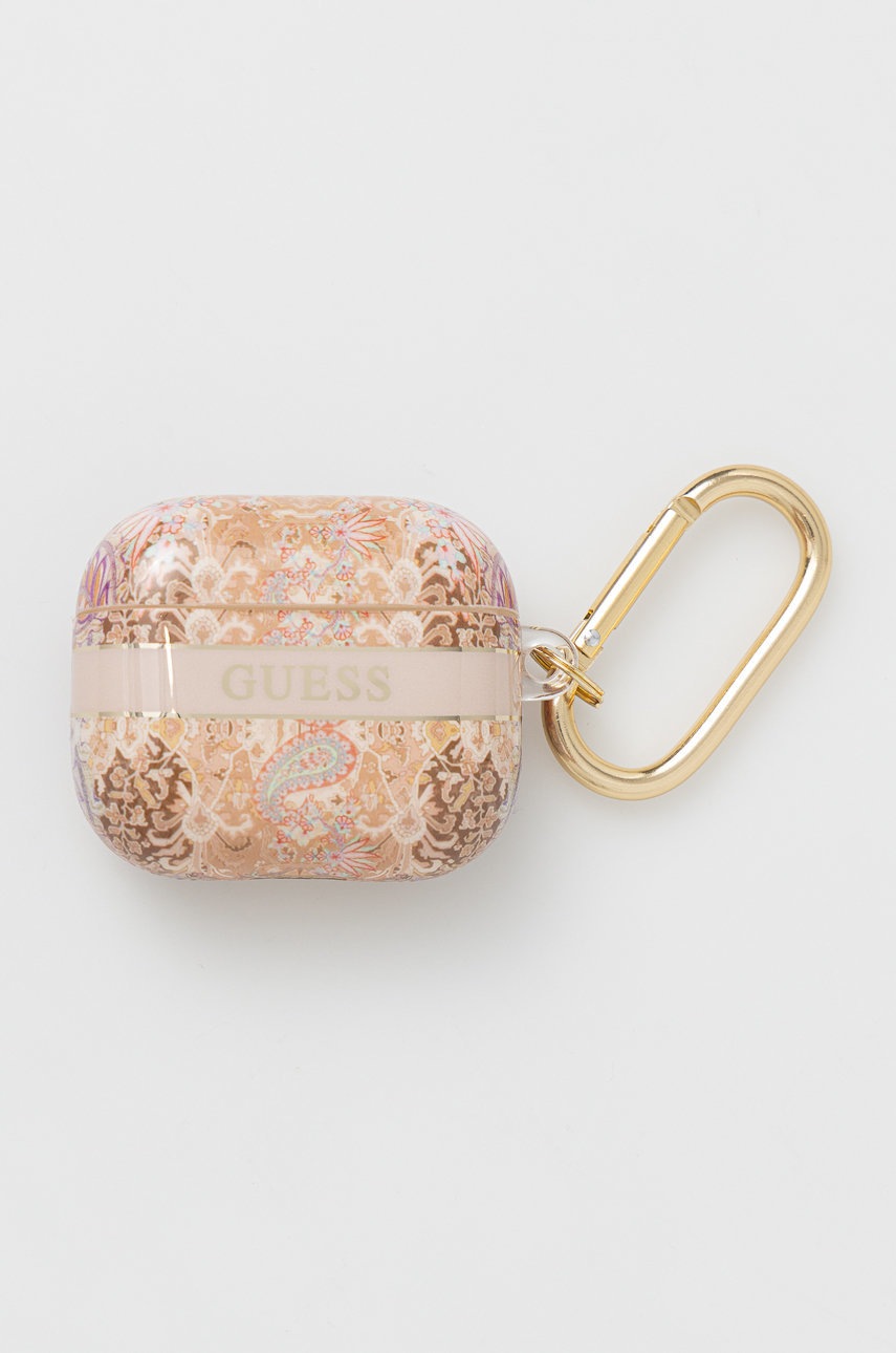 

Калъф за airpods Guess Airpods 3 Cover в златисто, Злато