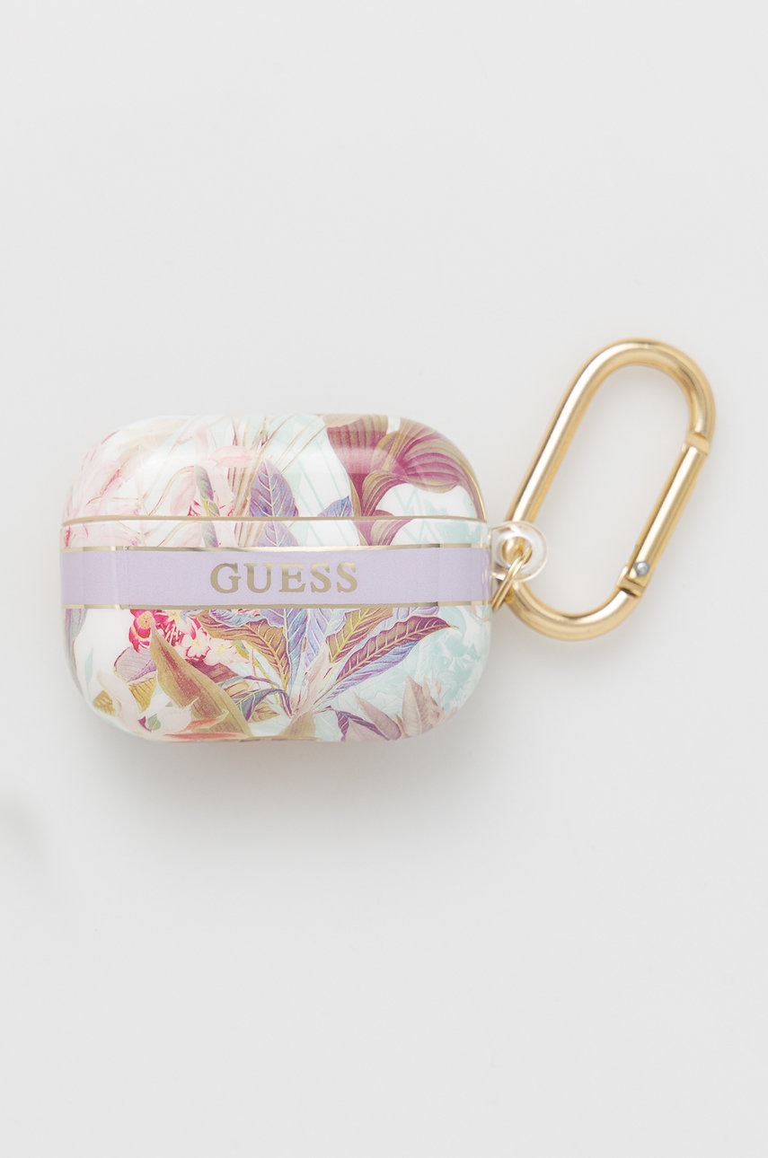 

Калъф за airpods pro Guess Airpods Pro Cover в лилаво, Виолетов