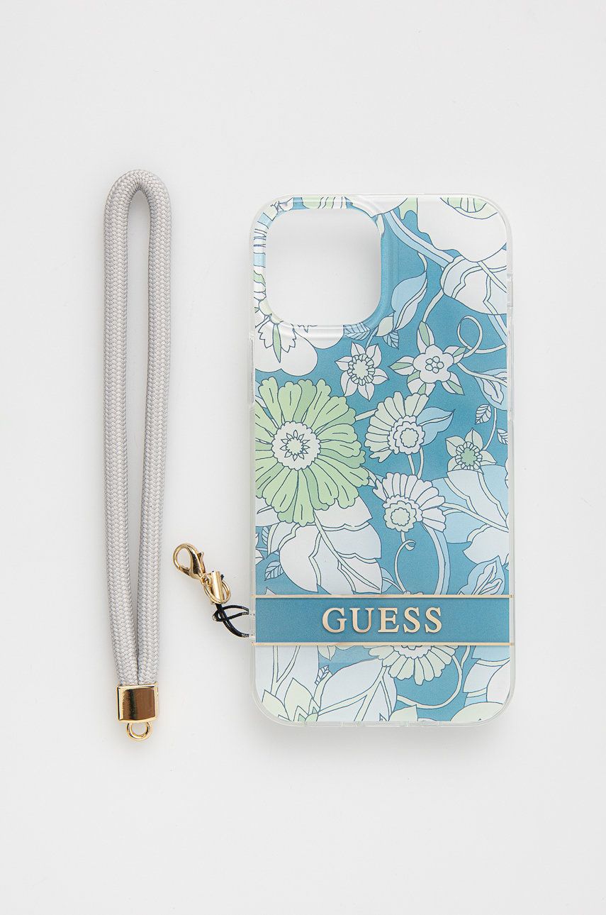 Guess etui na telefon iPhone 13 mini 5,4'' kolor zielony