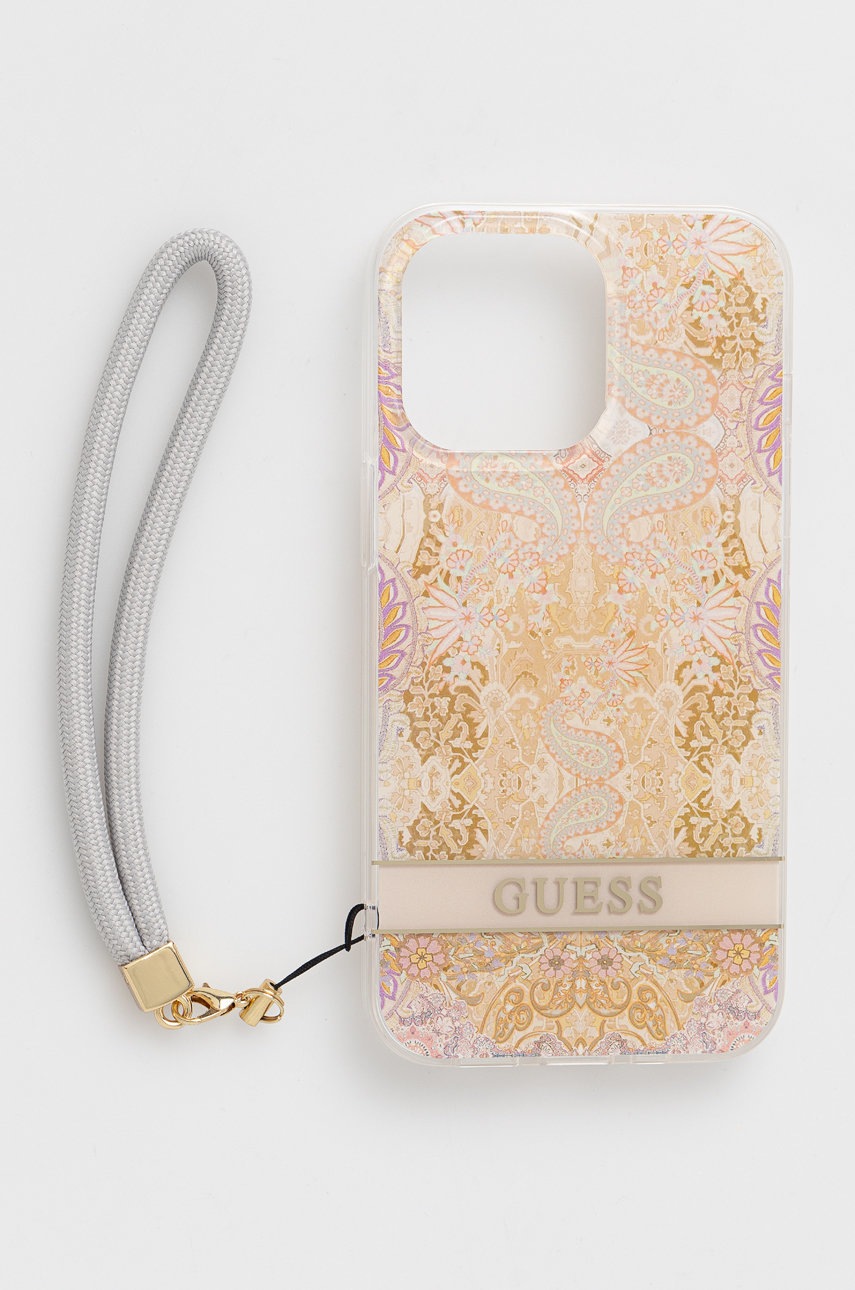 

Кейс за телефон Guess Iphone 13 Pro / 13 6,1'' в златисто, Злато