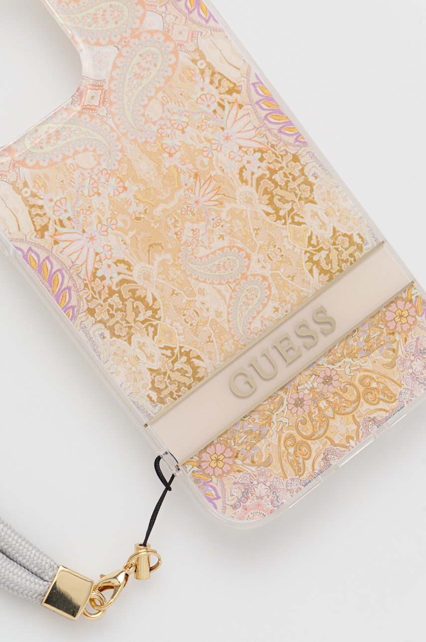 

Чохол на телефон Guess Iphone 13 Pro / 13 6,1'' колір золотий