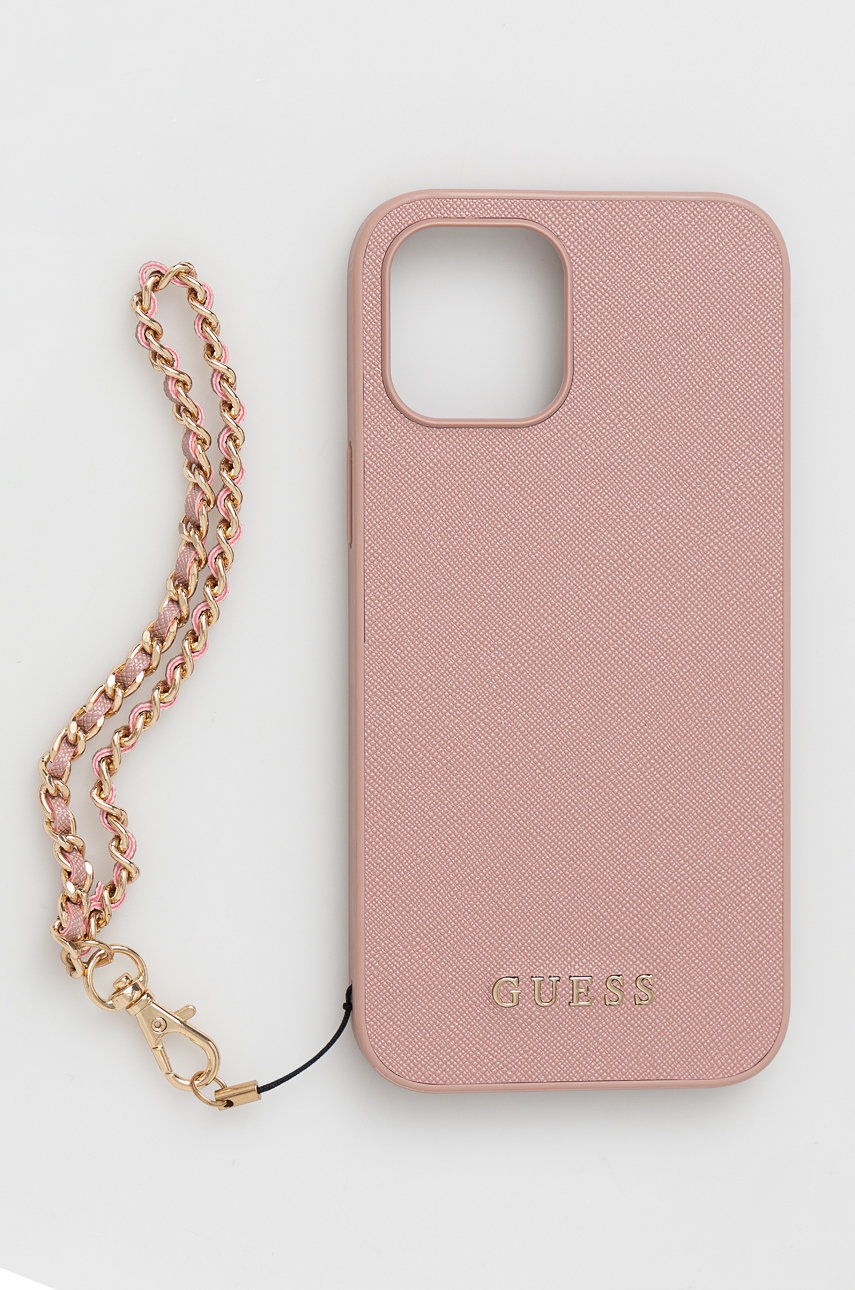 

Кейс за телефон Guess Iphone 12 Pro Max 6,7'' в розово, Розов